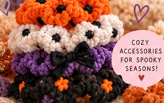 Spooky Scrunchies · Orange